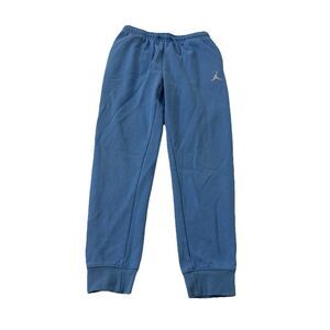 Jordan Joggers Boys Large University Blue MJ Essentials Tapered Pants 12-13 Year
